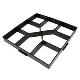 New Garden DIY Plastic Path Maker Pavement Mould Manually Paving Cement Brick Molds Stone Road Concrete Molds Tool