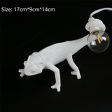 Nordic seletti lizard Night light modern Cute LED Resin Animal chameleon table lamp bedroom living room home deco Light Fixtures