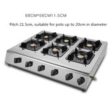 Commercial Gas Furnace 4 Ring 6 Ring  Gas Furnace For Commercial Using