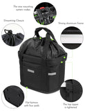 MTB Bicycle Front Basket Removable Waterproof Bike Handlebar Canvas Small Pet Dog Carry Carrier Frame Bag Bicycle 2023 New