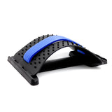 1pc Back Stretch Equipment Massager Massageador Magic Stretcher Fitness Lumbar Support Relaxation Spine Pain Relief random color