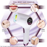 IPL Laser Epilator Freezing Point Permanent Hair Removal Painless Epilator 999900 Flashes Pulses Light Whole Body Hair Remover