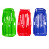 Snow Sled Sand Grass Skiing Outdoor Winter Games Tools Sledge Downhill Toboggan Sleigh Sliding Work Garden Sled for Kids Adults