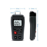 Wood Moisture Tester Wood Moisture Detector with Display Two-pin Digital Moisture Meter Large LCD Character Display Tools