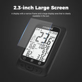 CooSpo BC107 GPS Bike Computer Sync To Strava Ant+ Sensors Wireless Bluetooth Light Bicycle MTB Speedometer For Cycling Sports