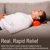 Acupressure Neck Pillow Neck and Shoulder Relaxer Cervical Traction Massage Chiropractic for Pain Relief Muscle Soreness