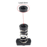 3D Printer T8 POM Anti-Backlash Spring Loaded Nut Elimination2mm / 4mm / 8mm 87HA