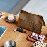 Portable Tissue Holder Waterproof Travel Napkin Paper Tissue Storage Bag Toilet Paper Storage Bag Camping Items Storage Bag