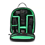 Waterproof Outdoor Camera Backpack Video Digital DSLR Bag Multi-functional Soft Padded Bag Case for Nikon Canon Sony