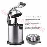 220V Citrus Juicer Stainless Steel Squeezer Fruit Lemon Juice Extractor Orange Pomegranate Press Juicer