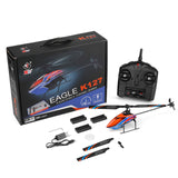 WLtoys XK V912-A WLtoys K127 RC Helicopter 2.4G 4CH 6-Aixs Gyroscope Single Blade Propellor Helicopters RC Aircraft Toys for Kid