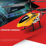 Alloy 3.5 Channels RC Helicopter Fall Resistant Electronic Charging Plane Model Toys for Kids