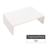 1/2Pcs Acrylic Desktop Monitor Holder Laptop Stand Riser Home Office Laptop Screen Shelf Keyboard Base Acrylic Storage Rack