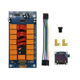 Finished/Assembled  ATU-100 Automatic Antenna Tuner Board 1.8-50MHz 100W by N7DDC 7x7  with 0.96” OLED Display