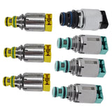 7Pcs Transmission Solenoid Kit 6T45E 6T40E Replacement for Buick for LaCrosse CX CXL for Regal Automatic Parts Accessories