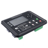 DC62D Generator Set Controller for Diesel/Gas Genset Parameters Monitoring Control Panel Black