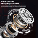100% Original Lenovo Thinkplus TH40 Headphone HIFI Sound Bluetooth Stereo Music Earphone Gaming Headset Noise Reduction w/ Mic