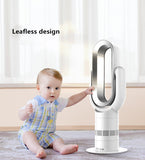 220V cold warm Remote Control Bladeless Cooling Fan Ultra-quiet Electric Fan Air Purifier Appointment cold and warm fan