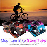 31.8x45mm Tube Mountain Bike Durable Outdoor Travel Universal Bicycle Stem Cycling Accessories Aluminum Alloy Lightweight