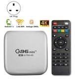 Q96 Mini Plus Tv Box 5G + Wifi Smart Tv Box Amlogic S905W 4 Core 64Bit 4Gb + 32Gb Wifi Media Player Set Top Box