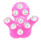 9 Balls Roller Massage Palm Shaped Body Massager Glove Stress Relief