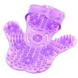 9 Balls Roller Massage Palm Shaped Body Massager Glove Stress Relief
