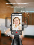 Auto Smart Shooting Selfie Stick 360° Object Tracking Holder All-in-one Rotation Face Tracking Camera Phone Holder
