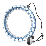 24 Adjustable Body Abdomen Waist Smart Sports Circle Hulla Hop Abdomen Fitness Massage Sports Hoop Weight Hoop Home Fitness