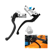 1 Pair Hand Brake Lever Portable Durable Practical CNC Hydraulic Clutch Hand Brake Lever for Repair Hand Brak Motorcycles