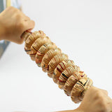 Household whole body multi-purpose massage roller stomach wood nine rounds waist abdomen massage equipment Health Care
