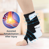 1Pcs Breathable Ankle Support Brace Joint Rehabilitation Protector Prevent Sprains Assisted Fixed  for Guard Sprains Injury