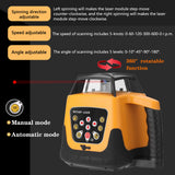 635nm Red Laser Line Self Levelling Machine Opeartion Modes Rotating Direction Speed Angle Laser Level 500m Working Distance