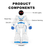 New Dancing RC Robot Baby Toy Smart Gesture Sensor Singing Music Robot Remote Control Robot Multi-function USB Kid Toddler Gift