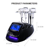 2022 New Arrival 6 In 1 80K Ultrasonic Cavitation Vacuum Radio Frequency Face Lifting Weight Loss Slimming Machine for Home Use