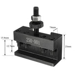 250-001 Cnc Lathe Tool Holder Quick Change Tool Post Cutter Holder Screw Kit Set Boring Bar Turning Facing Holder Wrench