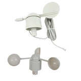 2 Pcs Anemometer Wind Speed Measuring Instrument Wind Speed Sensor Meteorological Instrument Accessories for Misol Anemometer, W