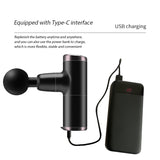 Mini Massage Gun Mini Size Massagers Muscle Massage Gun for Athletes Rechargeable Percussion Portable Handheld Fascial Gun