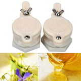 12 Pcs Shake Machine Gate Valve Tap Beekeeping Bottling Honey Bucket Extractor Tools Beekeeping Supplies Apiculture