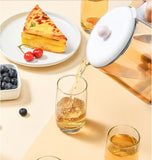 220V 1.5L Household Electric Kettle Mini Multi Cooker Health Preserving Pot Automatic Tea Dessert Cooking Pot