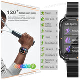 Smart Watch D09 Men Bluetooth Call Music Player NFC Door Access Control 1.9Inch Outdoor Sport Fitness Tracker Women Smartwatch