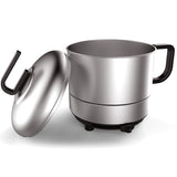 220V Mini Electric Multifunctional Electric Cooking Pot 1.5L Multi Cooker EU/AU/UK Stainless Steel Electric Hot Pot High Quality