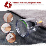 32 Cans Cups Chinese Vacuum Cupping Cup Set Pull Out Vacuum Apparatus Therapy Body Relax Massager Curve Suction Pump Health Care
