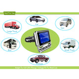 Car FM Transmitter Bluetooth Car MP3 Large Screen Display Support TF Card U Disk USB Port Charging Auto Radio
