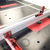 Aluminium Chute alloy T-tracks Model 30/45 T slot and Standard Miter Track Stop Woodworking Tool for workbench Router Table