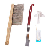 New-1 Set 10 in 1 Metal Beekeeping Supplies Tool Kit Beekeeping Bee Hive Smoker Kit Beekeeping Equipment Tools Apiculture Access