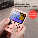 Portable Retro Video Game Console 3.0 Inch Handheld Game Player Built-in 500 Classic Games Mini Gamepad For Kids Gift
