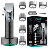 Professional  adjust hair trimmer for men finishing electric fade hair clipper beard rechargeable hair cutter machine