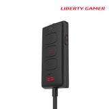 Takstar LIBERTY GAMER RISE Gaming Headset virtual 7.1 surround sound Detachable Wired headphone Ergonomic USB interface