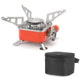 Outdoor Electronic Ignition Stoves Tourist Cooking Accessory Foldable Gasstove Adjustable Firepower Camping  Furnace GasCooker