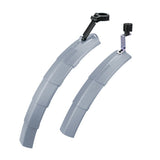 Telescopic Folding Bicycle Fender Taillight Mountain Road Bike Adjustable Mudguard Front Rear Wings For Bicycle Bike Parts